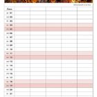 Kalender für Dezember. Weihnachten dargestellt. Bunt beleuchteter Markt mit Riesenrad und vielen Lichtern.