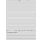 Notizen für Mini-Missionen deines 90-Tage-Plans. Text und leere Linien für Notizen auf grauem Hintergrund.