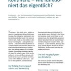 Kontinenz – wie funktioniert das eigentlich? Ein Zusammenspiel von Muskeln, Nerven und Gefühl. Dickdarm-Aufgaben.