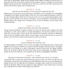 Gesetz 41-45 mit Seitenangaben und Titeln, starten mit "TRETE NICHT IN DIE FUSSTAPFEN EINES GROSSEN MANNES". Untere Ecke: "14 | INHALT".