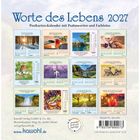"Worte des Lebens 2027", Postkarten-Kalender mit Psalmworten und Farbfotos. Szenen von Natur und Alltagsgegenständen.