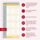 Kalender 2027 mit 5 Spalten, Feiertagen, FSC-Papier, ohne störende Bilder. Platz für Einträge, stabile Rückwand. Made in Europe.