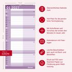 Januar 2027, Kalender ist 21x45 cm. Übersichtlich, viel Platz, mit Feiertagen, Schulferien, auf FSC-Papier, leicht beschreibbar.