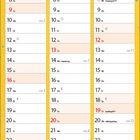 Drei Spalten: Januar, Februar, März 2028 mit Feiertagen wie Neujahr, Valentinstag, Rosenmontag und Aschermittwoch.