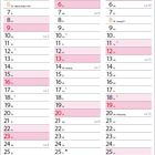 Kalender für Januar bis März 2028 mit Feiertagen wie Neujahr, Heilige Drei Könige und Valentinstag markiert.