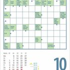 Rätselgitter mit Hinweisen wie "hundartiges Raubtier" und "großer Nachtvogel". Kalender: Freitag, 10. Dezember.