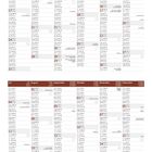 Kalender für 2027. Feiertage und besondere Tage in jedem Monat markiert. Layout in Tabellenform mit Monaten und Wochentagen.