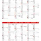 Kalender für 2027. Feiertage und besondere Anlässe in Deutsch, Englisch, Französisch und Italienisch.