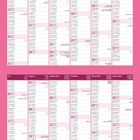 Kalender von 2027, zeigt Monate mit Feiertagen wie Neujahr am 1. Januar und Ostermontag am 5. April in Deutsch und Englisch.