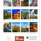 Dresden Sächsische Schweiz. Kalender mit zwölf Monatsansichten beeindruckender Landschaften und Architektur.