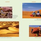 MAROKKO. Beim Abbau des Biwaks entdecken wir ab und zu Skorpione. Wenn wir im Sandmeer rasten, wird uns die unendliche Weite bewusst. Das Dünenmeer Erg Chebbi zählt zur westlichen Sahara. Zeltaufbau im Erg-Chebbi-Sandmeer.