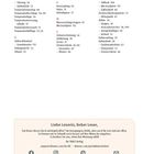 Text: Störung 54, Zyklusblatt 52, Verstopfung 65. Unten: Liebe Leser, Feedback erwünscht. Symbole für Facebook, Instagram, Websites.