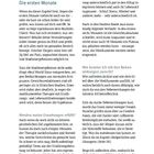 Seite 22: Die Inkretion-Mimetika-Therapie. Titel: "Die ersten Monate". Text über Therapieergebnisse und persönliche Erwartungen.