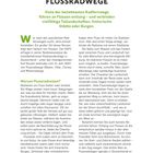 Flussradwege bieten vielfältige Landschaften und verbinden Städte. Radreisen entlang Flüssen sind beruhigend und geschichtsträchtig.