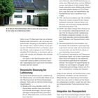 Seite 104, "Einbindung in die Haustechnik". Unten ist ein Haus mit Solarpanels auf dem Dach. Text über Photovoltaik.