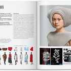 2018; Session One: Textiles und Design mit Issey Miyake. Rechts Person in strukturiertem, grauem Outfit mit großem Kopfschmuck.