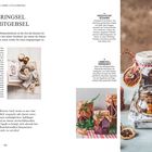 MITBRINGSEL UND MITGEBSEL: Text über Geschenke und Aufmerksamkeiten. Bilder von verzierten Gläsern mit Früchten und Gewürzen.