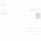 Links steht "Silvester" und "Neujahr". Ein Covermotiv und eine Briefmarke mit einem Heißluftballon sind sichtbar.