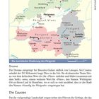 Titel: Die Causses. 
Text: Die Dronne, Die Causses. 
Karte: Périgord Regionen in Farbe.