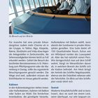 Tipps für Kreuzfahrtreisende. Zu Besuch auf der Brücke. Kabinen. Seenot. Drei Männer sitzen konzentriert auf der Schiffsbrücke.