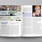 Kapitel 4: Nach dem Wettkampf. Umgang mit Siegen und Niederlagen. Eine Frau jubelt im Ziel, ein Mann hält Medaillen.