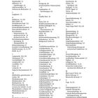 Eine Seite des Stichwortverzeichnisses aus "Winter, Komm, das schaffst Du!".