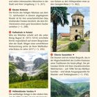 „Die schönsten Reiseziele“. Enthält Texte über Sehenswürdigkeiten in Georgien wie Sighnaghi und Kloster Kintsvisi.