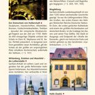 Text: "LAND UND LEUTE" und "Kaiserfrühling in Quedlinburg". Ein Königspaar in mittelalterlichen Gewändern vor einer steinernen Kulisse.