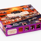 "Der Tod auf dem Nil", illustriert von Ruby Ash. Puzzle mit 1000 Teilen und Szenen aus einem romanischen Setting.