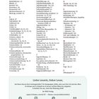 Stichwortverzeichnis mit Begriffen wie Risikofaktoren, Schlaf, Schmerztherapie, Serotonin, Vitamin, Yoga. Text an Leser gerichtet.