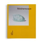 „Motherscape“ steht oben, „Leiko Ikemura“ unten. Ein blassblaues Objekt liegt auf grauem Hintergrund.