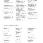 Rezept- und Zutatenverzeichnis mit Begriffen wie "Missbrauch", "Nährstoffe", "Obst", "Portionsgröße" und "Sport".