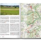 Linke Seite: Text beginnt mit "Blick vom Griesheuel." Rechts: Karte mit Ortsnamen wie Blankenheim und Ripsdorf.