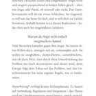 Warum du Angst nicht einfach "wegmachen" kannst. Viele kämpfen gegen ihre Angst, was sie oft verstärkt.
