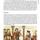 Sprache, Brauchtum, Religion: Die okzitanische Sprache, Katharer, Frankreich. Literatur: Schottische Krimis. Höfische Szene mit Troubadour.
