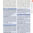 Texte über Duisburger Tourismusinformationen und lokale Restaurants, Adressen und Telefonnummern.