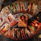 Cover: "Alla Witch", "Dein Hexenorakel", "Jolanda Red", "Debora", "Luisa". Tarotkarten, Illustrationen mit magischen Motiven.