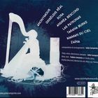 ANONYMOUS, GRISÉLIDIS RÉAL, ROSA, ANDRÉA BESCOND. Silhouette einer Person mit Harfe.