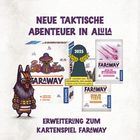 Neue taktische Abenteuer in Alula. Erweiterung zum Kartenspiel Faraway. Nominiert zum Kennerspiel des Jahres 2025.