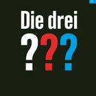Text: "Die drei ???" in Weiß, Rot, Blau auf schwarzem Hintergrund. Rechts ein blaues vertikales Banner mit "myNOTES".