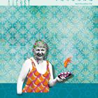 Text: "AUGUST", "Mo Di Mi Do Fr Sa So", "Mariä Himmelfahrt: 15.8." Eine Frau in Badeanzug und Badekappe hält einen Fisch.