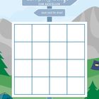 Camping-Bingo zum Ausfüllen. Jetzt seid ihr dran! Erstelle ein individuelles Bingo-Spiel aus dieser Vorlage.