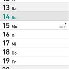 Kalender für März 2027 mit Feiertagen: Internationaler Frauentag am 8., Frühlingsanfang am 20., Ostersonntag am 28.