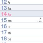 Kalender für März 2027, Wochen- und Feiertage markiert: Internationaler Frauentag (8.), Frühlingsanfang (20.), Ostern.