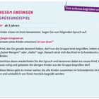 **LANGSAM ANFANGEN BEGRÜSSUNGSSPIEL**  
Alter: ab 3 Jahren. Kinder sitzen im Kreis, nennen Namen.