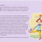 ALTER ab 3 Jahren. ZIELE Sprache, Beobachtung. MATERIAL Spiegel, Papierrolle, Stifte. Tipp: Kinder fotografieren. Illustration eines fröhlichen Kindes.