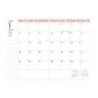 Kalenderseite Januar 2027, Wochenbeginn Montag. Monatsname in sechs Sprachen. Dezember 2026 und Februar 2027 Minikalender.