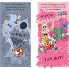 Bot unternimmt Arbeiten, die in Katastrophen enden. Er reinigt einen Schornstein und spritzt Farbe auf Professor und Roboter.