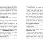 Textauszug aus einer Geschichte, enthält Dialoge und Beschreibungen, Erwähnung von "Minecraft", Kreaturen und einem Wolf. Seitenzahlen 8 und 9.