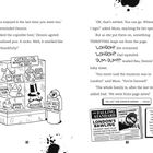 Links oben: "COPROLITE. BEANOTOWN 'POO' THE AGES!" Unten rechts Cartoon mit Toilettenpapier.